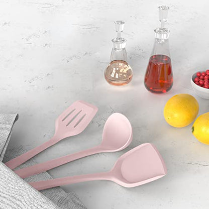 Silicone Kitchen Utensils Set - Heat Resistant, Nonstick, Dishwasher Safe