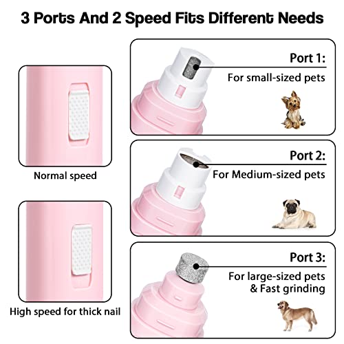 "Elevate Pet Grooming with Casfuy's Electric Nail Grinder - Pain-Free Care for Dogs and Cats of All Sizes!"