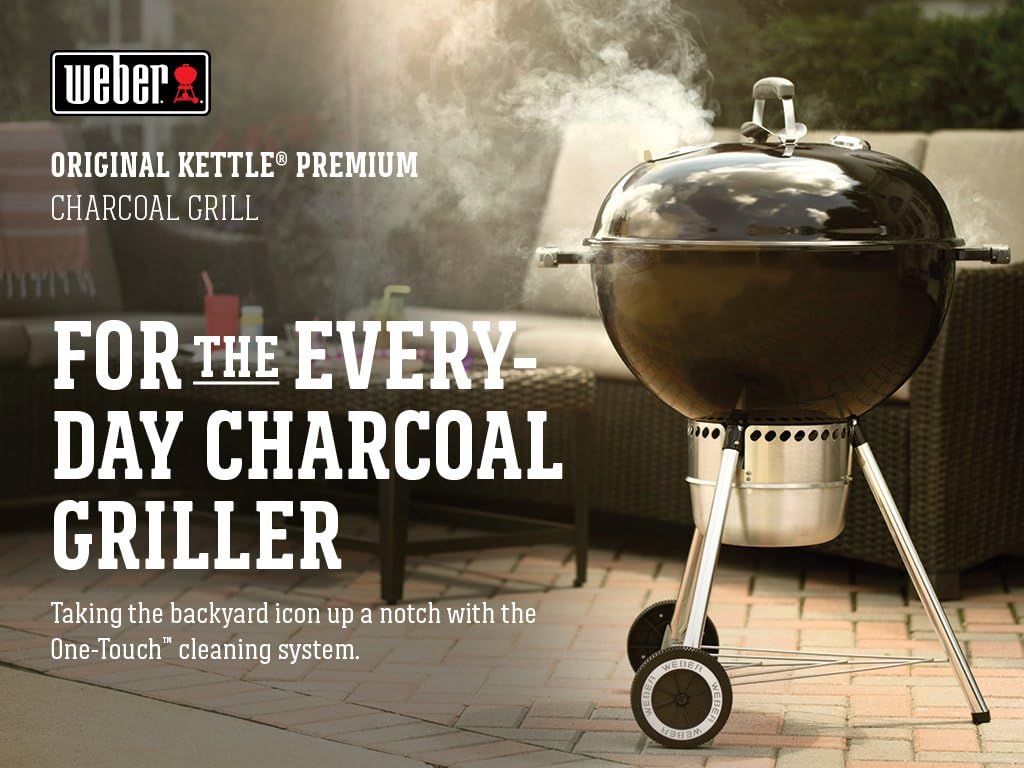 Weber Original Kettle Premium 22” Charcoal Grill