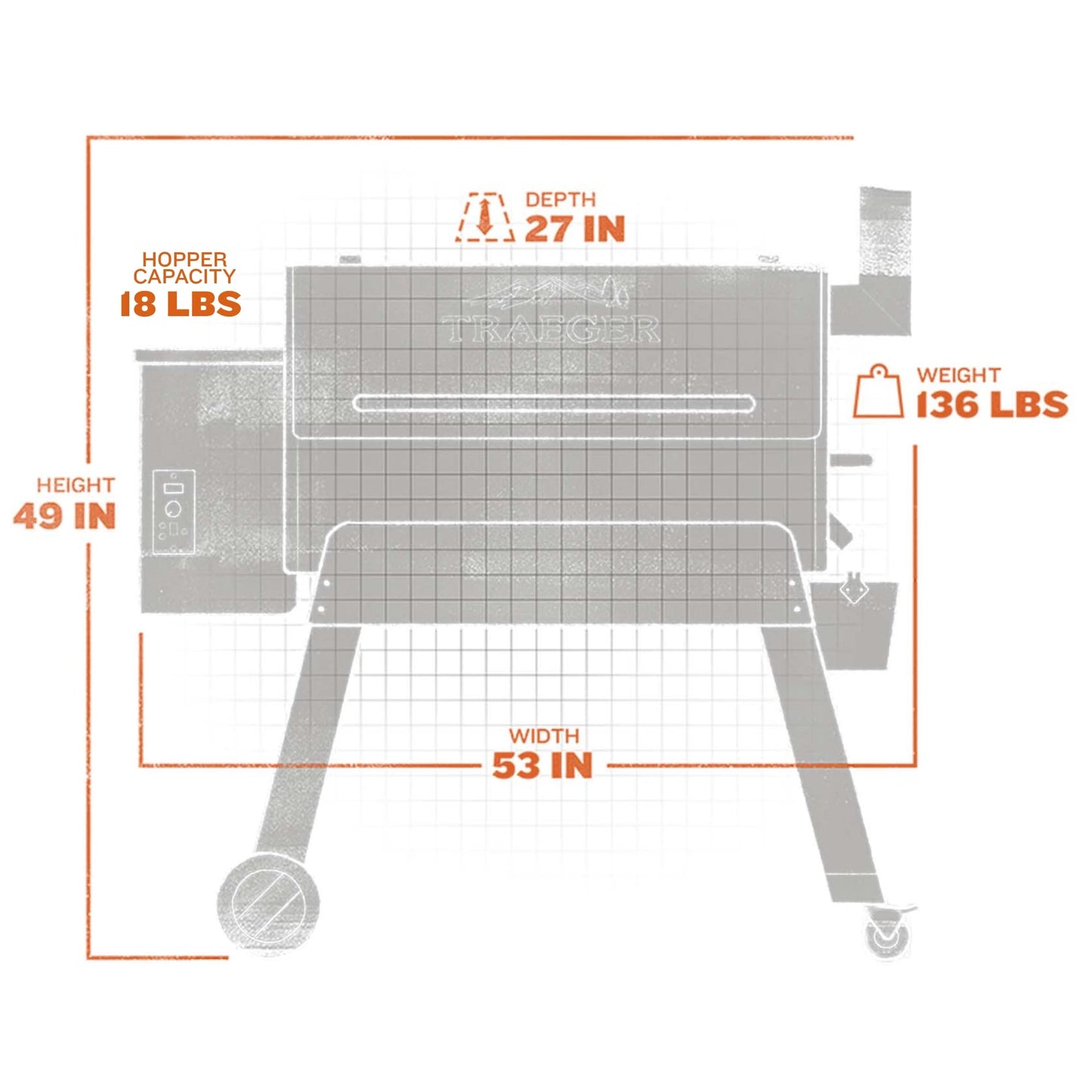 BBQ Traeger Pro Series 34 Electric Pellet Grill