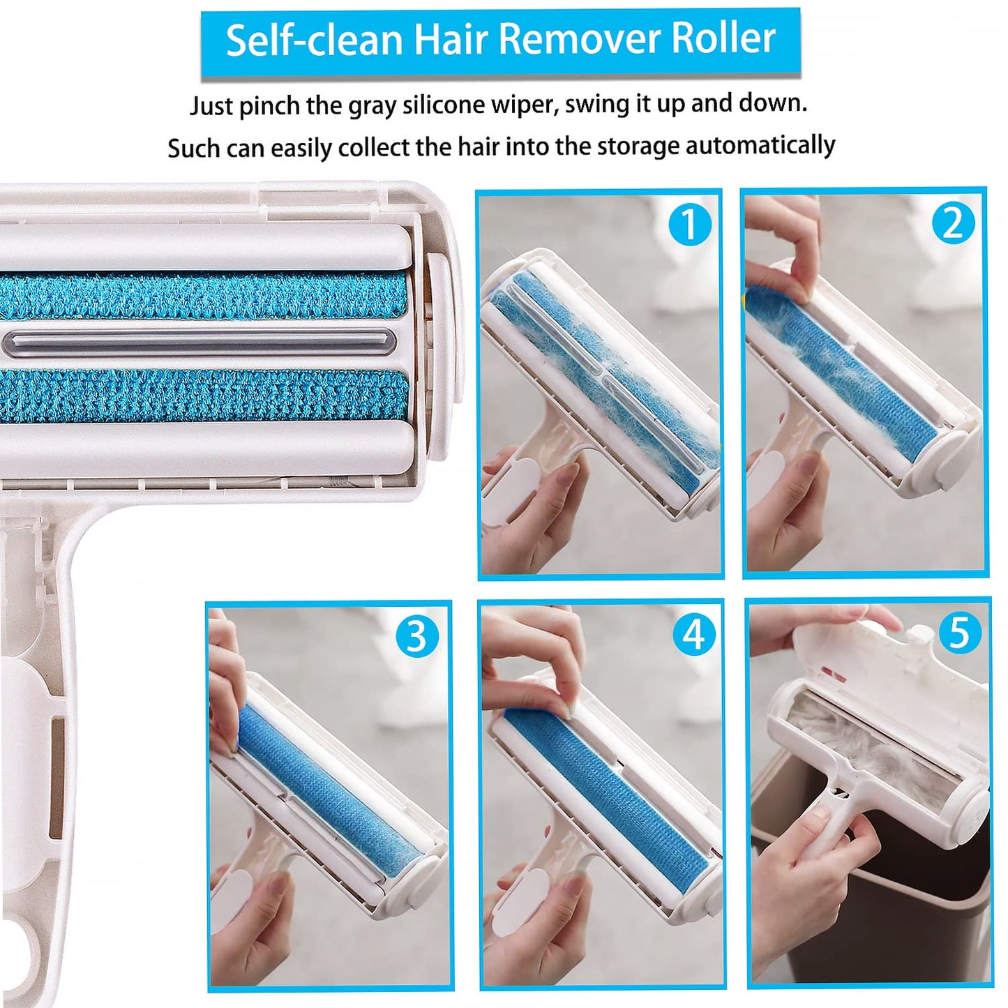 Pet Hair Remover Roller