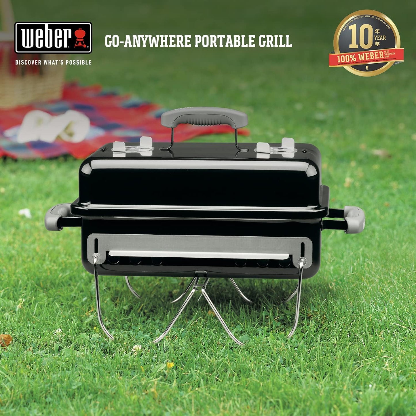 BBQ Grill Weber Charcoal Go-Anywhere